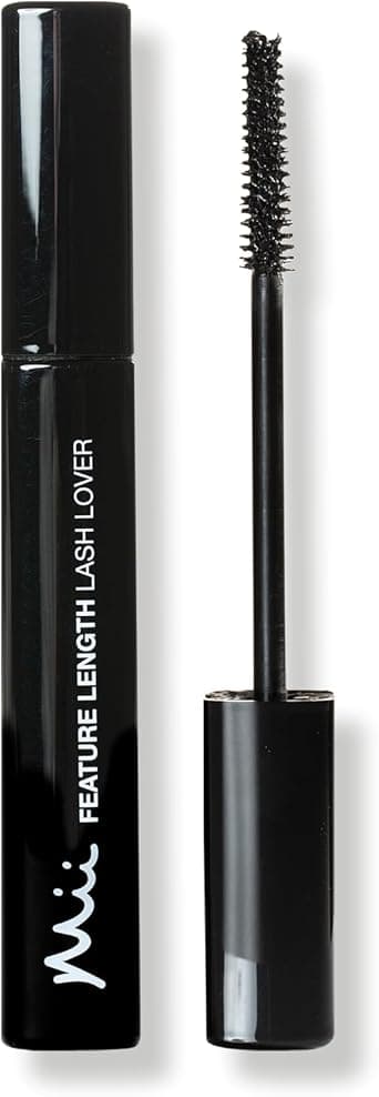 Mii Cosmetics Mascara Black Feature Length Lash Lover Smudge Proof Defining Conditioning Volumising and Lengthening Long Lasting Vegan