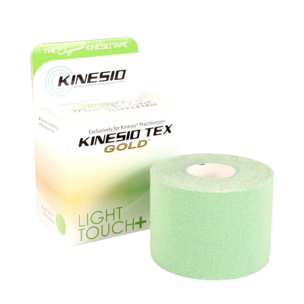 Kinesio Taping - Elastic Therapeutic Athletic Tape Tex Gold Light Touch - Take Green – 2 in. x 16 ft