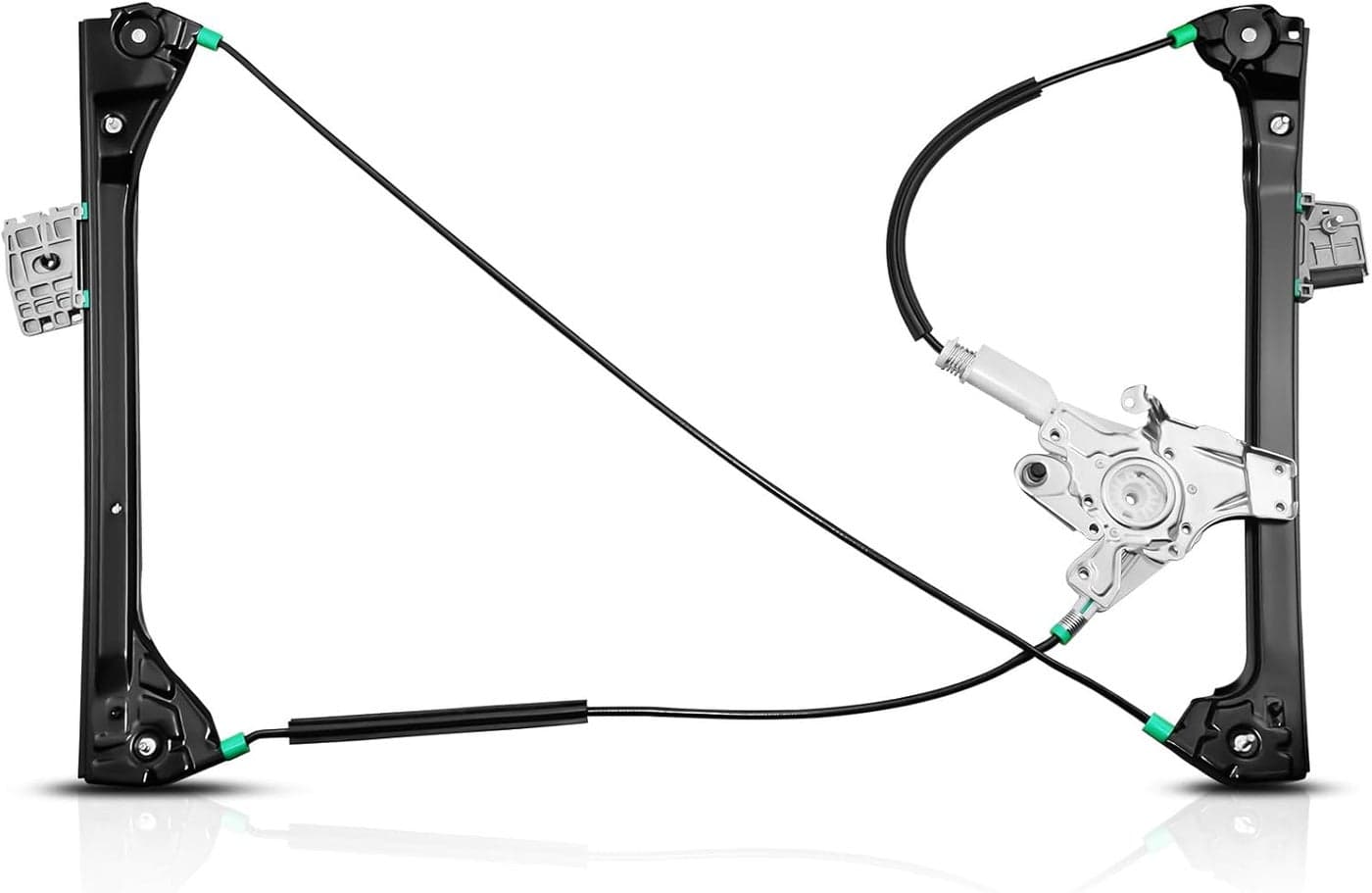 A-premium Power Window Regulator Without Motor for BMW E46 323Ci 325Ci 328Ci 330Ci M3 2000-2006 Front Right Passenger Side