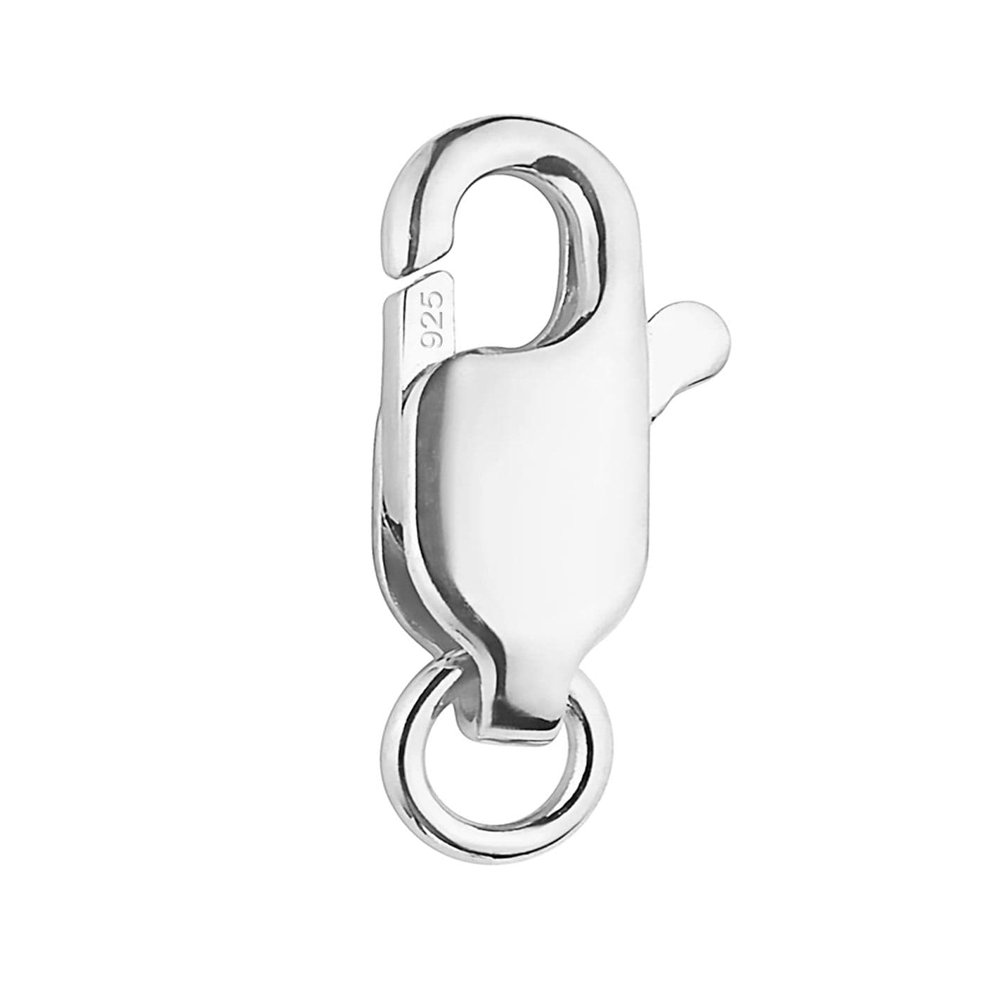 Ritastephens Lobster Lock Clasp Replacement Medium 11mm for Clasp Replacement and Jewelry Making It Features an Open Jump Ring for Easy instalation