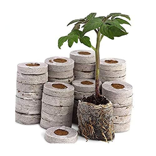COIR GARDEN Coir Fiber Seed Germination Kit (Natural Brown) - 50 Piece