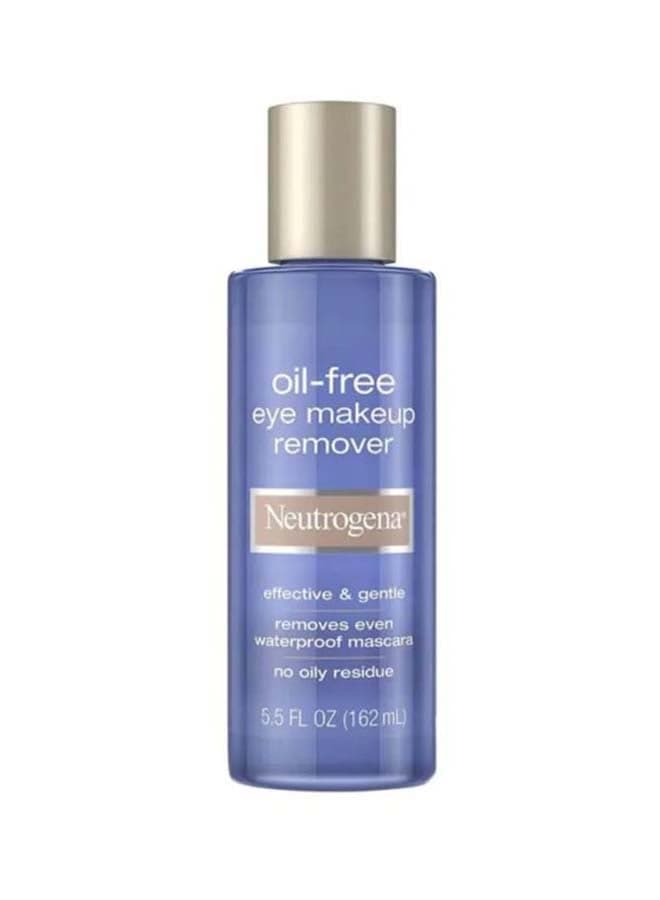 2-Piece Oil-Free Eye Makeup Remover Set Clear