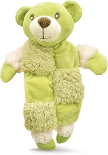 Multipet Pet Aroma Dog Fleece Squeaker Mat Assorted Colors and Styles Dog Toy 95in MP34603KW