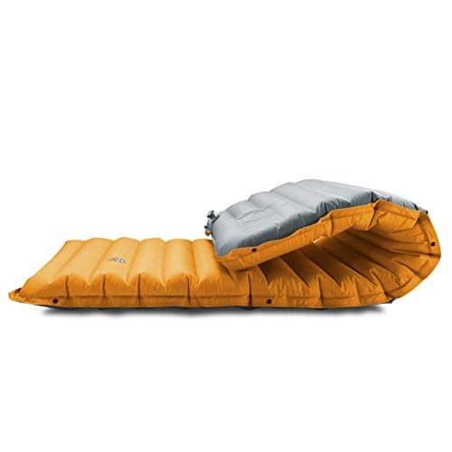ZOOOBELIVES Extra Thickness Inflatable Sleeping Pad with Builtin Pump Most Comfortable Camping Mattress for Backpacking Car Traveling and Hiking Compact and Lightweight Airlive2000