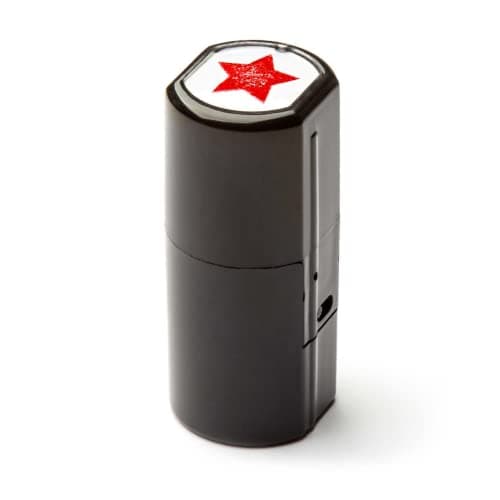 Self Inking Stamps for Teachers, Teacher Stamper for Classroom (Solid Star)