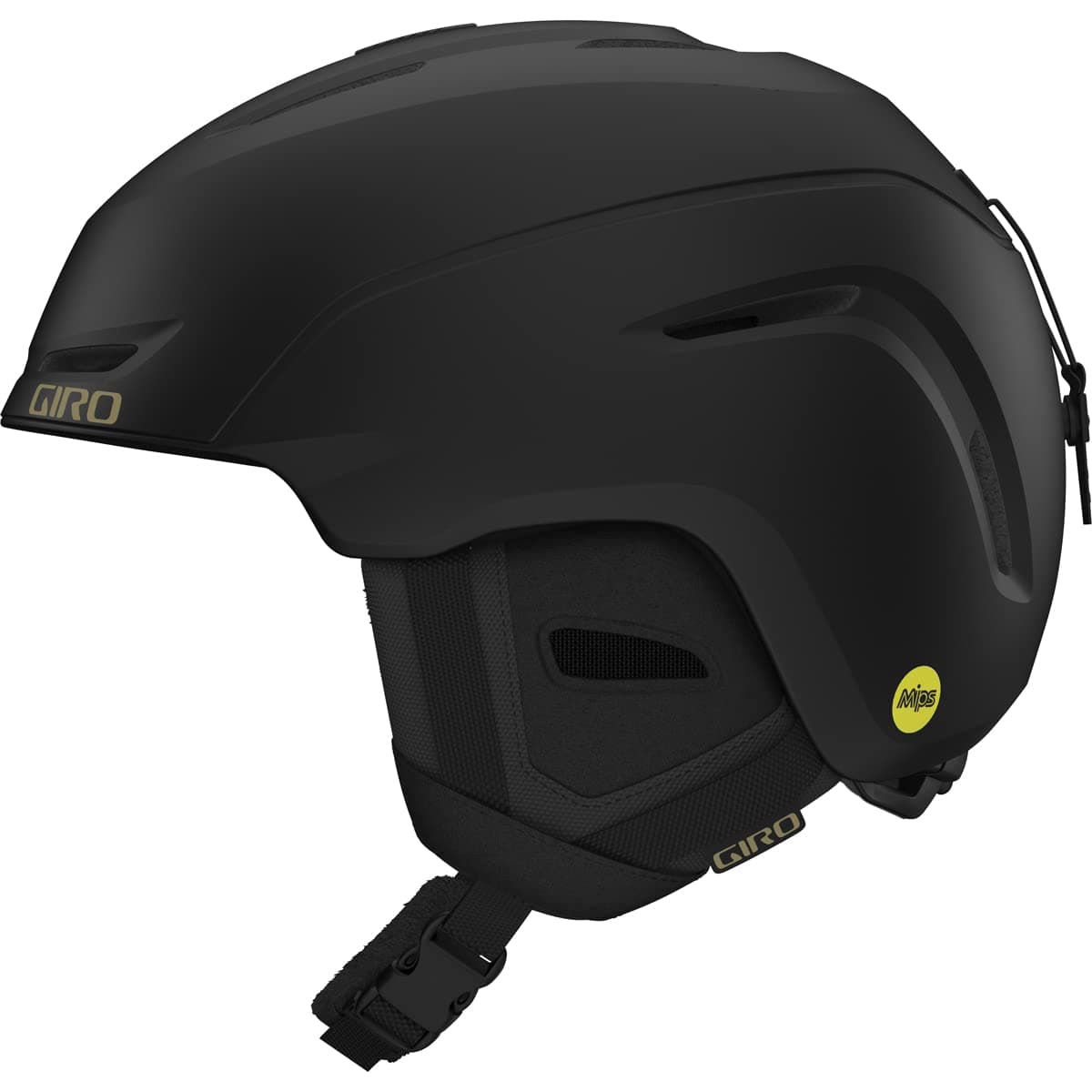 Giro Avera MIPS Womens Snow Helmet Matte BlackGold Size M 55559cm