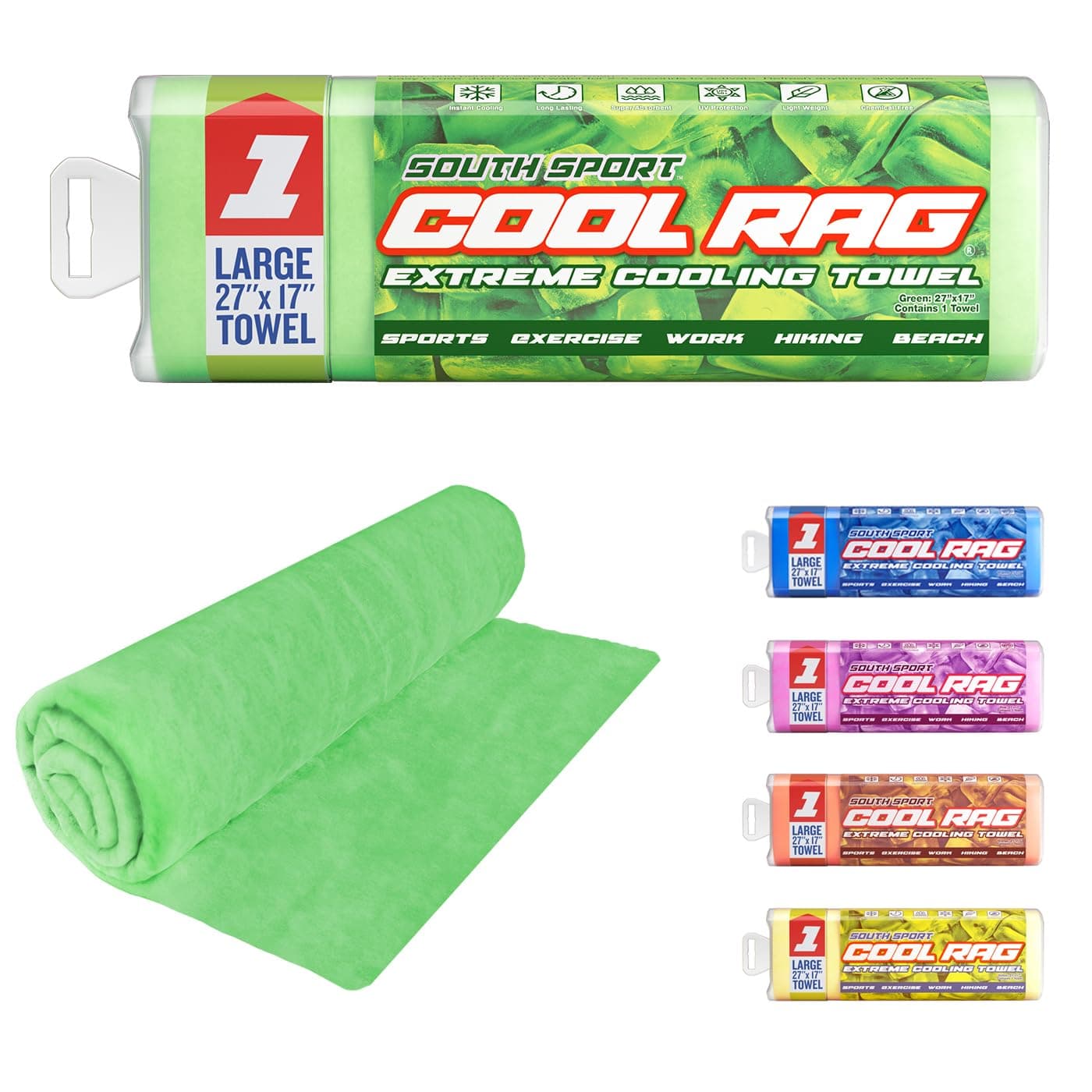Cool Cool RAG Extreme Cooling Towel for Heat Relief PVA Cooling Towel for Workout Gym Running and for Other Outdoor Sports Cooling Rag for Neck Cool Towel for Quick Cooling