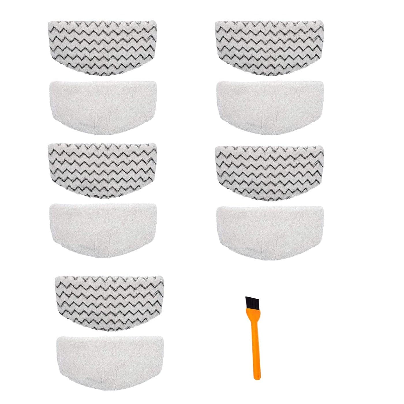 Hongfa 10 Packs Washable Steam Mop Pads Replacement for Bissell PowerFresh 1940 1806 1544 2075 Series Steam Cleaner