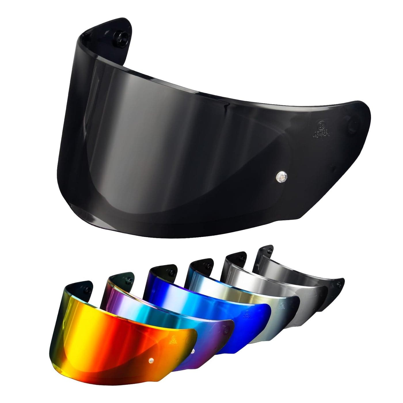 PSLER Assault Rapid Helmet Visor Motorcycle Helmet Face Shield Accessories Replacement for Assault Rapid FF320 FF353 FF328 FF800Dark Black
