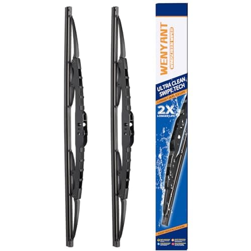 Wenyant 22"+22" Front Windshield Wiper Blades Compatible with Ford F-150 2009-2022 F-250 F-350 Super Duty 2009-2022 for My Car Original Equipment Automotive Replacement (Set of 2)