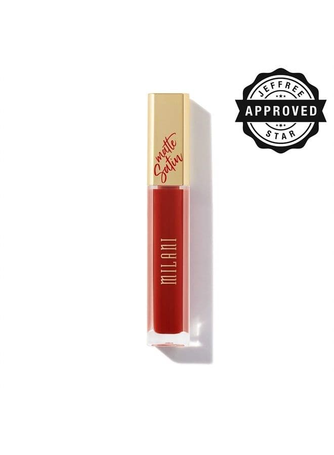 Amore Satin Matte Lip Crème - Satin (0.22 Fl. Oz.) Cruelty-Free Nourishing Lip Gloss with a Soft, Full Matte Finish