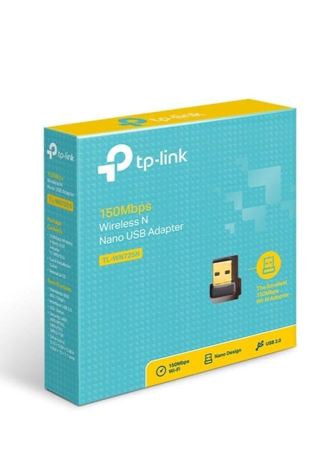 USB Wifi Adapter For Pc N150 Wireless Network Adapter For Desktop, Tl-WN725N Golden