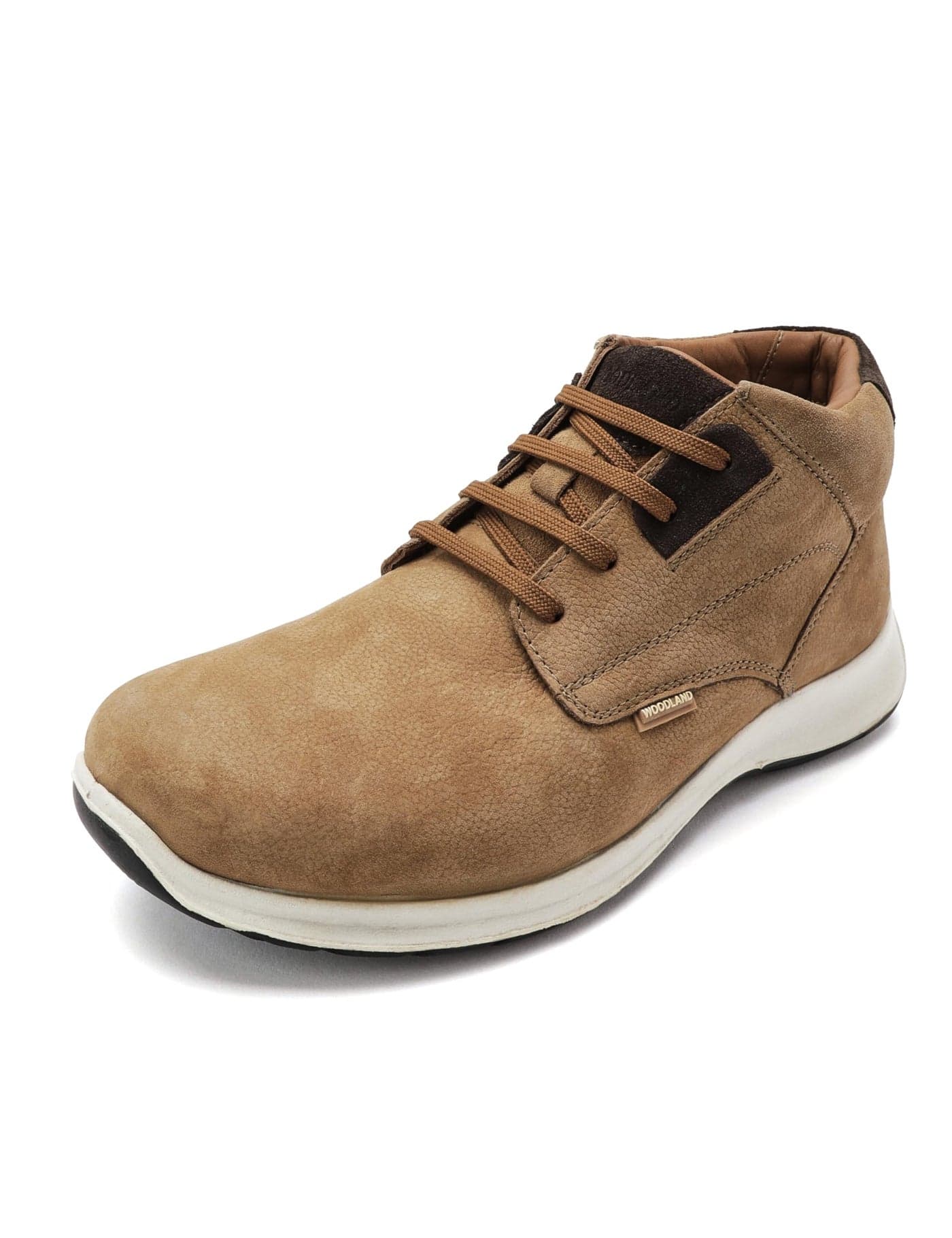 Woodland Men's Camel Leather Boots-9 UK (43 EU) (GB 3819121)