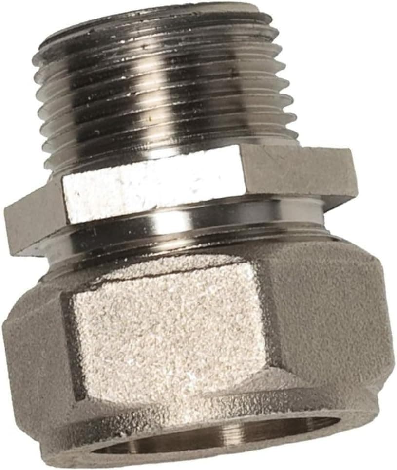 Maxline M8003 Straight Fitting for 34Inch Tubing with 34Inch Male NPT Thread rapid air
