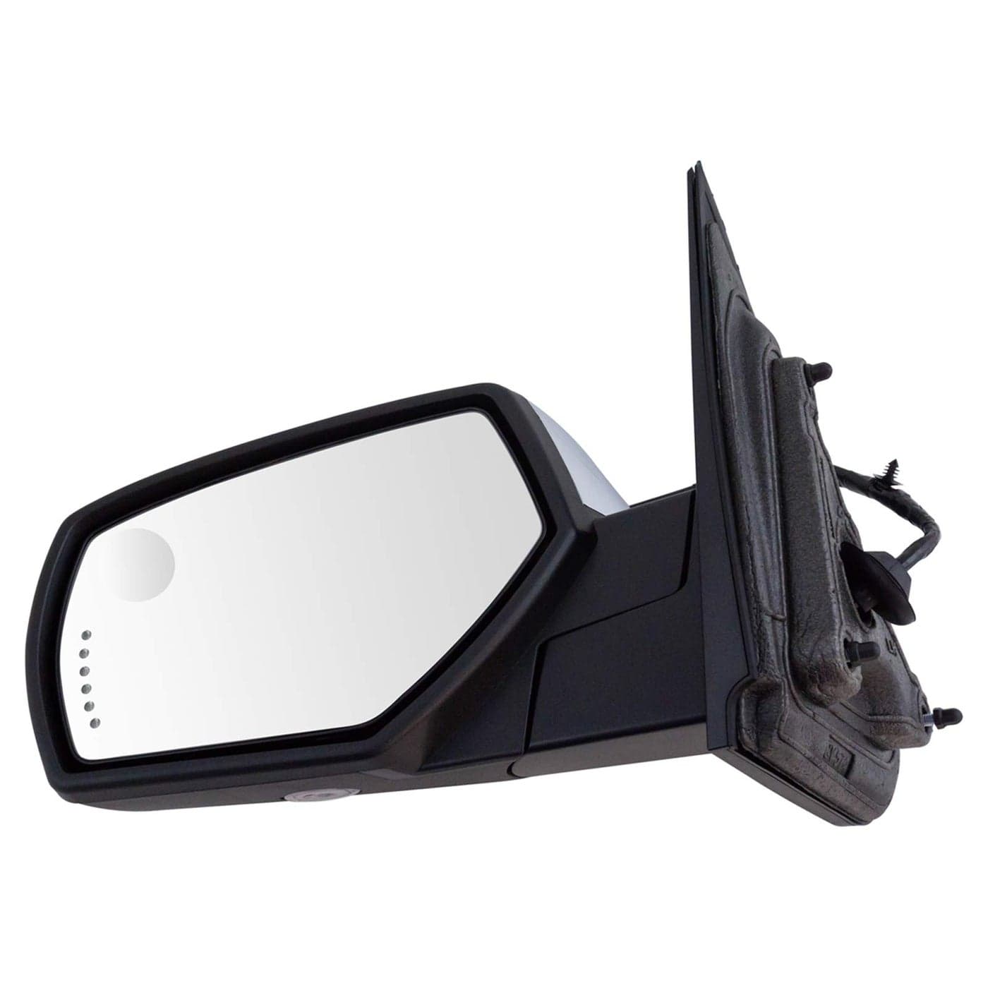 TRQ Left Mirror Drivers Side Compatible with 1419 Chevrolet GMC GM1320504