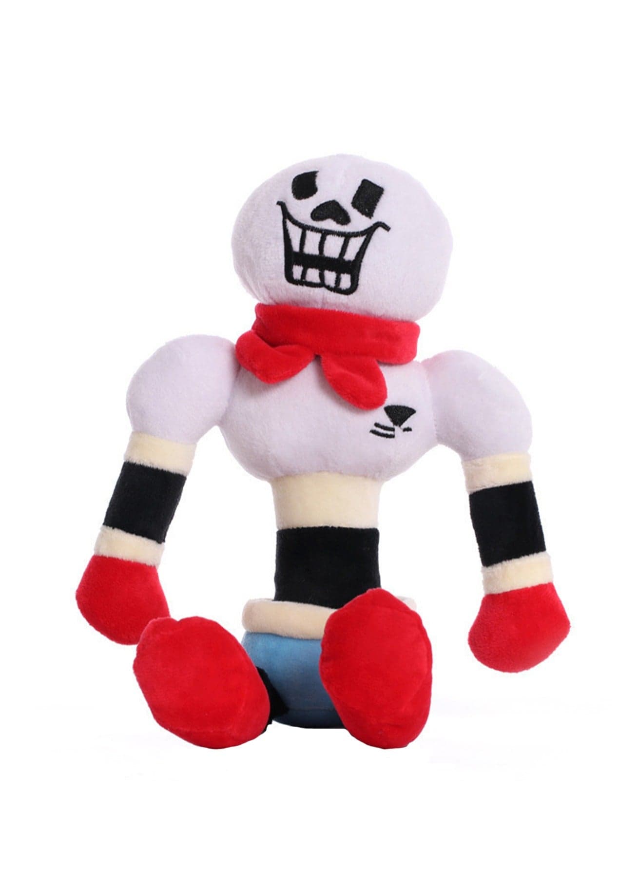 Undertale Children's Plush Toy Game Peripheral Doll (Red Skull With Hanging Feet)