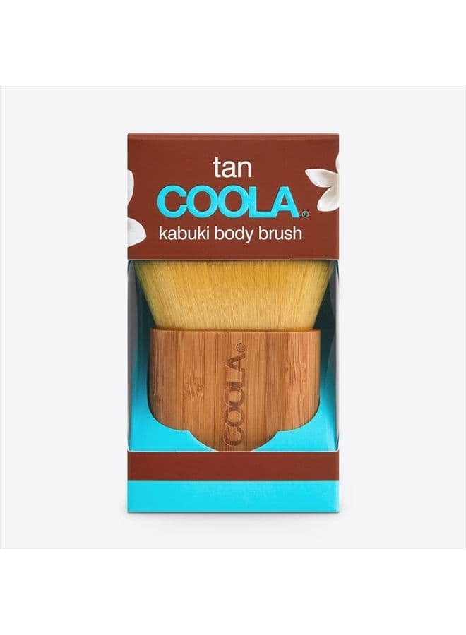 COOLA Sunless Self Tanner Kabuki Body Brush, Self Tan Applicator for Organic Sunless Tanning Lotion