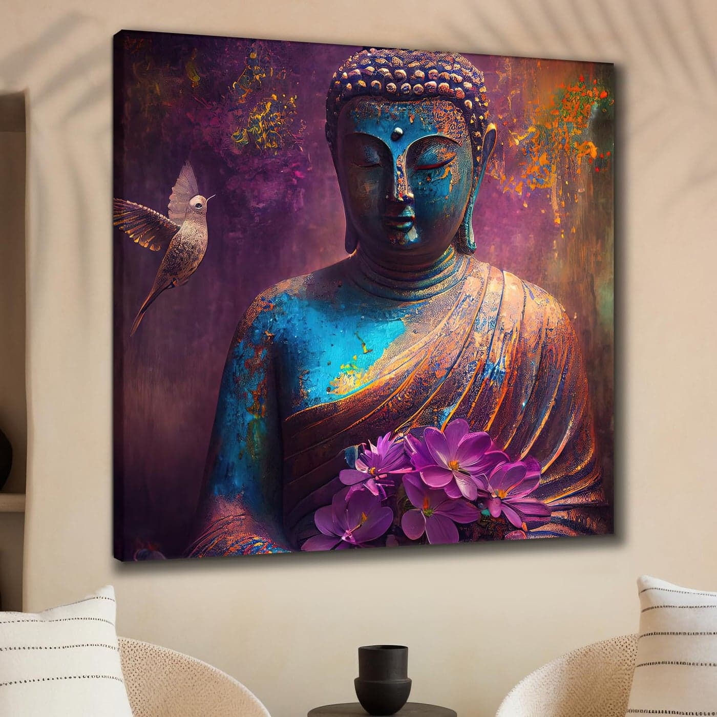 Livinluxe paintings modern art canvas home decor wall paintings with frame painting for living room wall decoration office Color28 24 inch x 24 inch