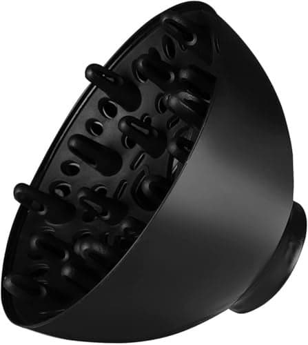 Universal Hair Dryer Diffuser Attachment for Curly HairBlack Adaptable for Blow Dryers Diffuser Hair Universal for Curly Hair Care Dryer Diffusers Dryers and Styling Tools and Appliances Accessories