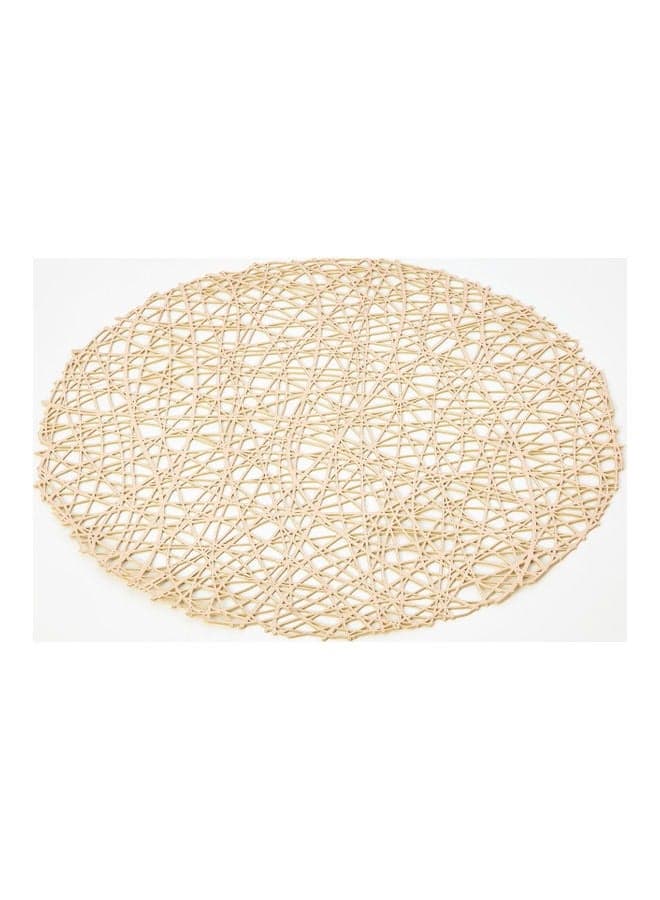 1-Piece Placemat 38CM Large Size Placemats and Coasters Combo-Table Placemats for Dining