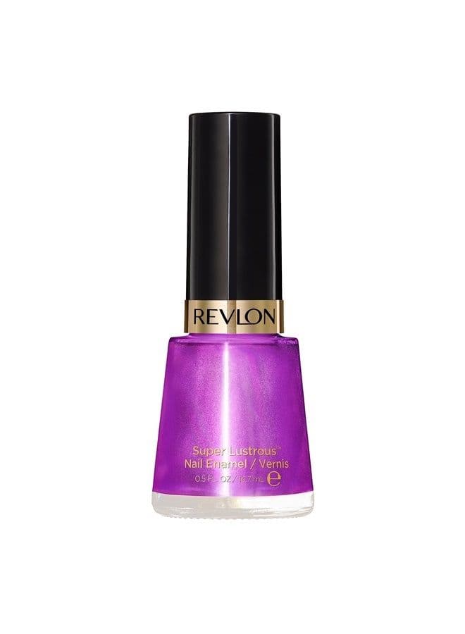 Revlon Nail Enamel, Chip Resistant Nail Polish, Glossy Shine Finish, in Plum/Berry, 450 Hypnotic, 0.5 oz