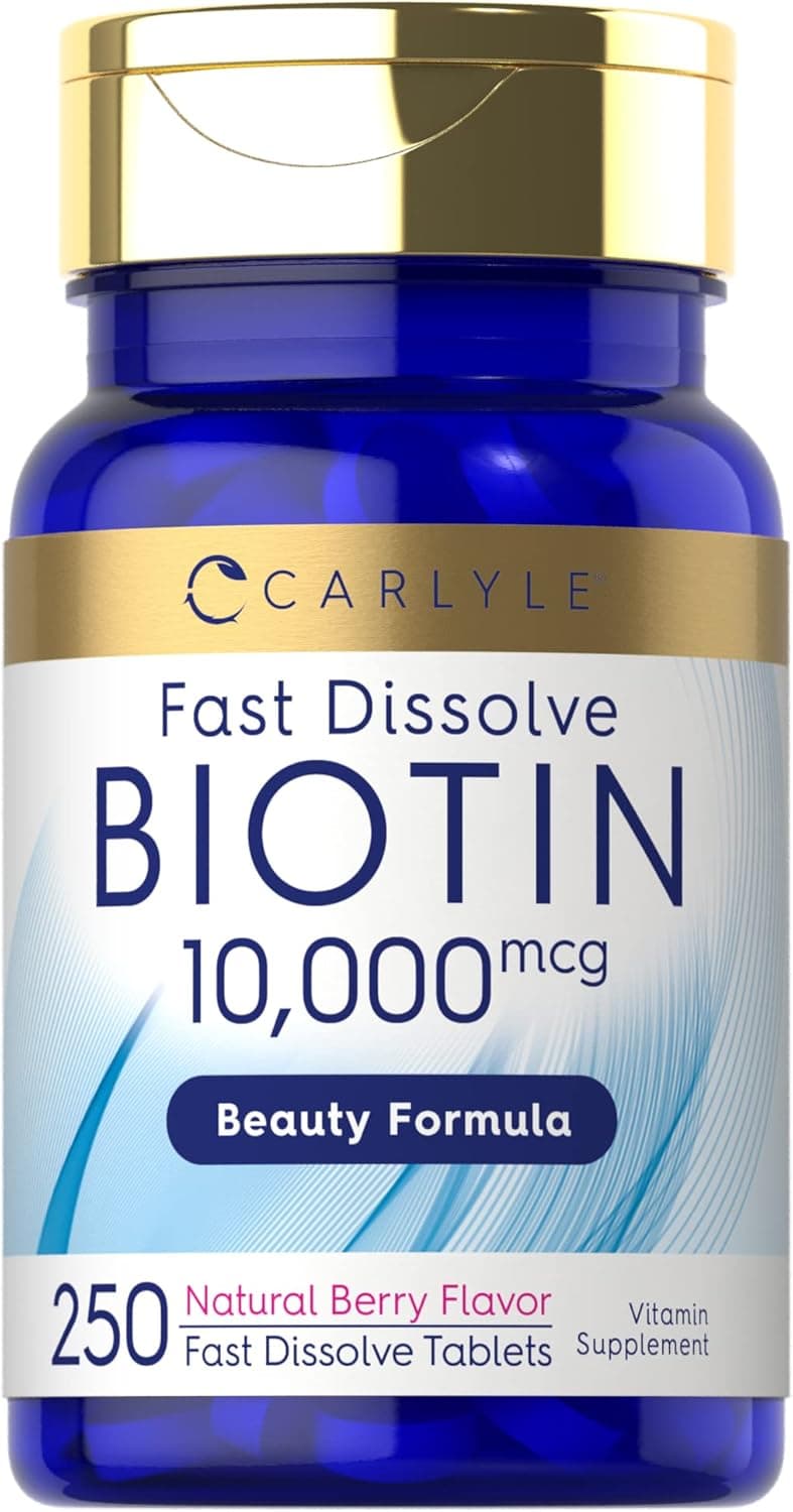 Biotin 10,000 mcg Fast Dissolve Tablets for Women