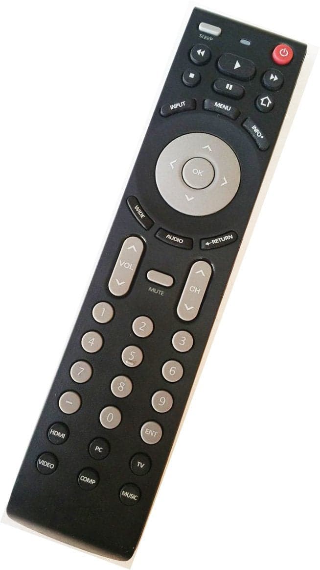 UBay Remote Control RMT-JR02 Compatible for JVC TV Models EM65FTR EM55FTR EM48FTR EM42FTR