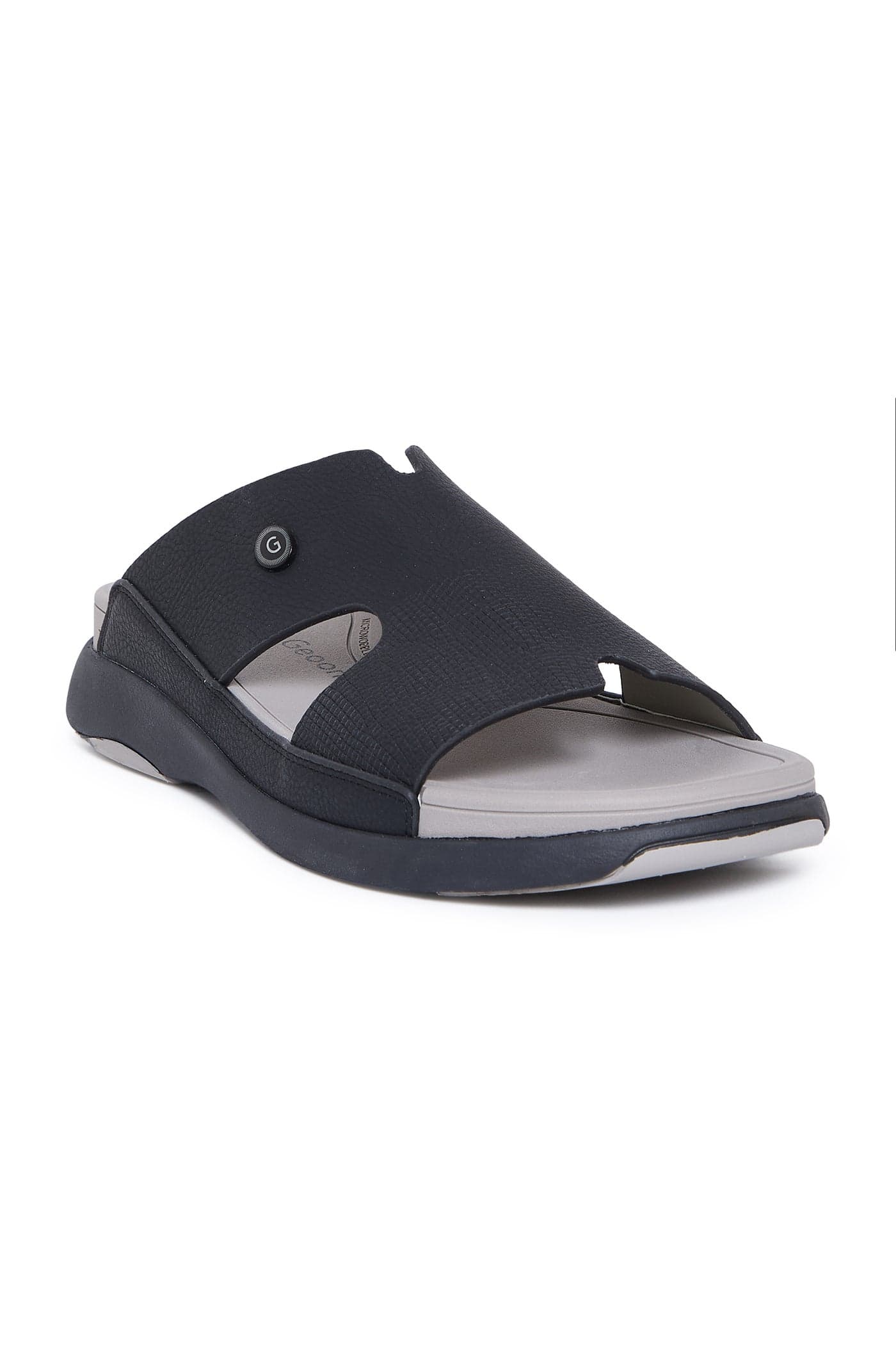 Comfort Arabic Sandals for Men – Classic Slip-On Open Toe Sandals with Cushioned Footbed for Daily Wear — 44 EU