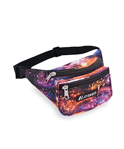 Everest Signature Pattern Waist Pack, Galaxy, One Size,P044KD-GALAXY