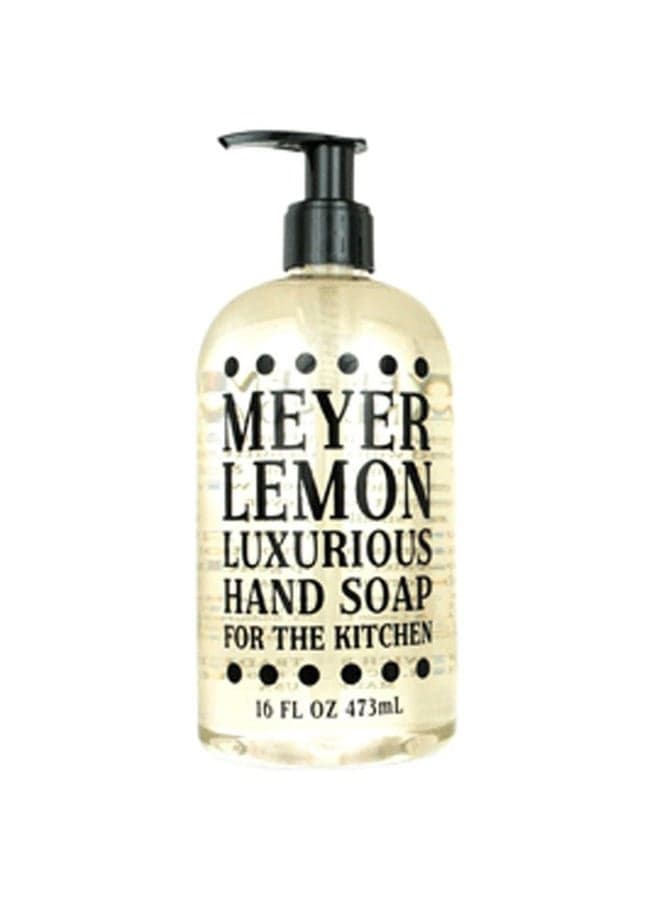 Greenwich Bay Trading Co. Luxurious Hand Soap For The Kitchen, 16 Ounce, Meyer Lemon