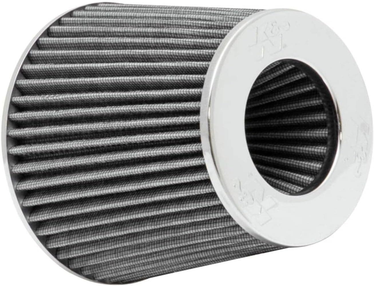 KN HighFlow Original Lifetime Universal ClampOn Air Filter Performance Premium Washable Flange Diameter 4 In Filter Height 55 In Flange Length 1125 In Shape Round Tapered RG1001WT
