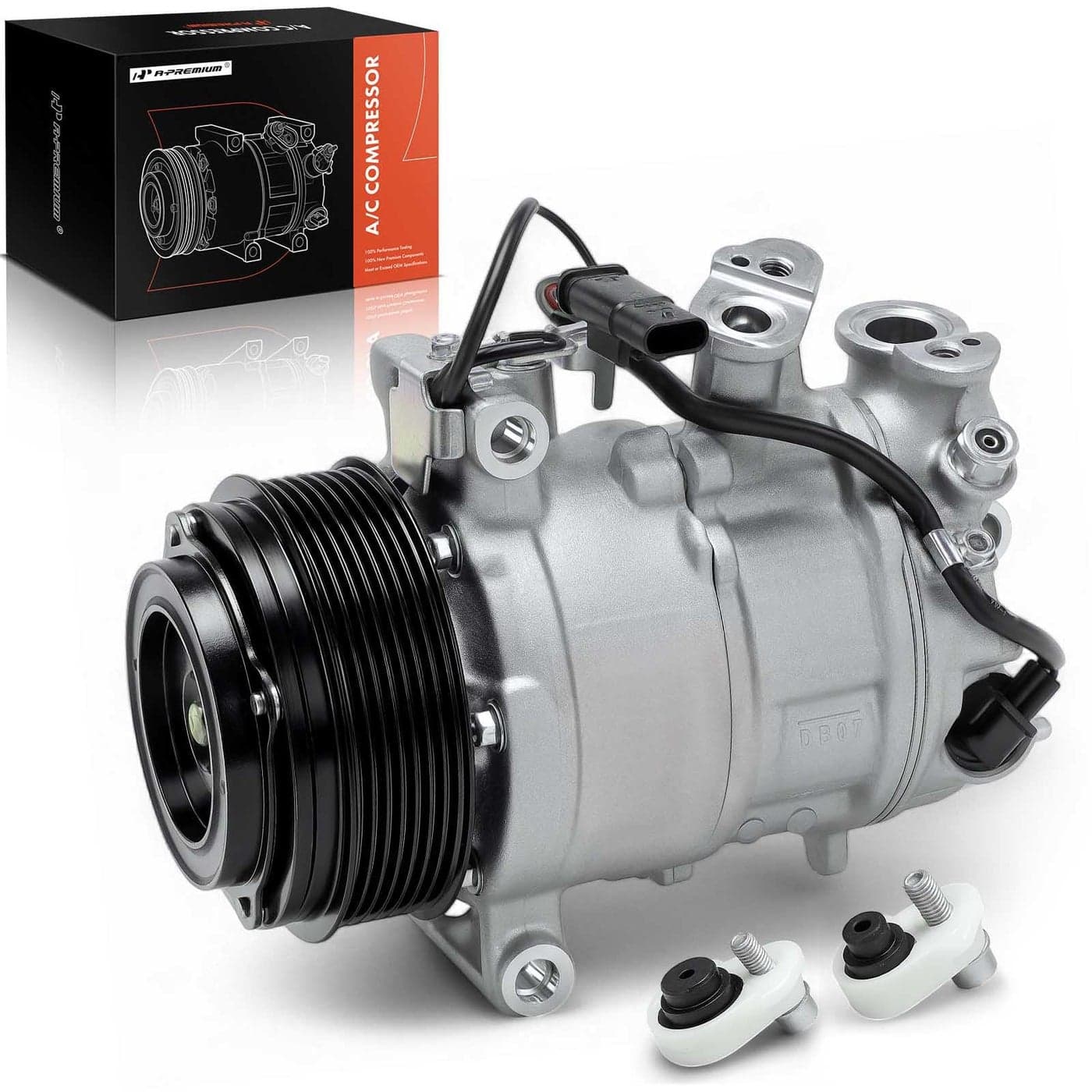 APremium Air Conditioner AC Compressor with Clutch Compatible with MercedesBenz ECLASS W213 E350D 2016 2017 2018