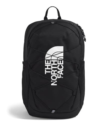 The North Face Kids Court Jester Backpack WaterRepellent Travel Bag Spacious Main Compartment for TweensYoung Teens TNF Black One Size