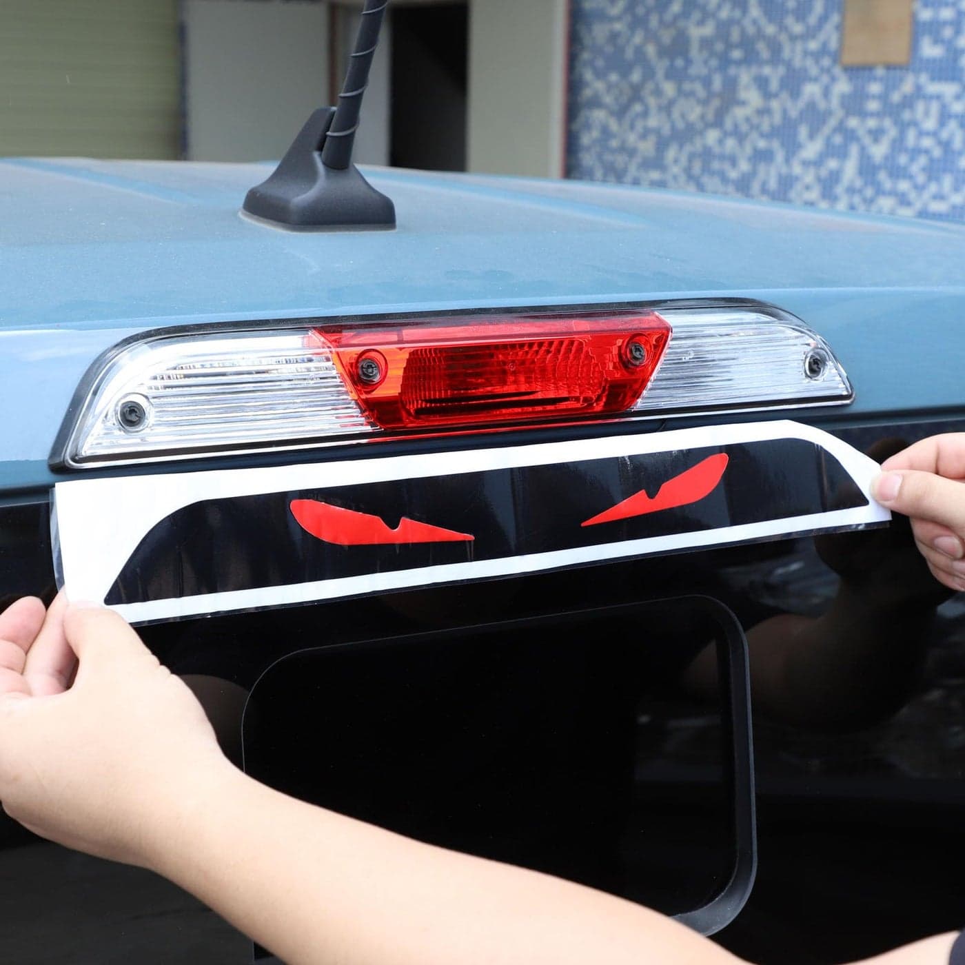 Car High Mounted Third Brake Light Protector Film Compatible with Ford Maverick 2022 Anti Scratch High Mounted Third Brake Light Rear Center LED 3rd Stop Lamp Patch Decal Sticker Exterior Accessories