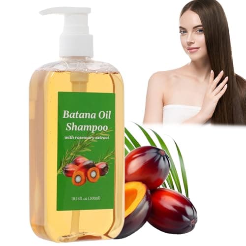Lucift Shampoo De Batana Rosemary Oil Shampoo De Batana Para La Caida Del Cabello Nourishing Regenerating HairSoft and Fluffy for Men Women 1pcs