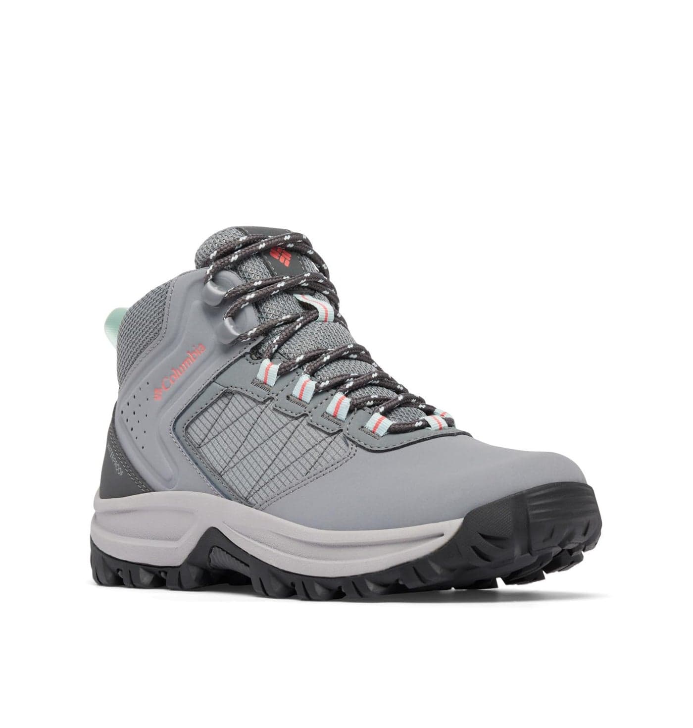 Columbia Womens Transverse Waterproof Hiking Boot Titanium Grey SteelJuicy 7 Wide