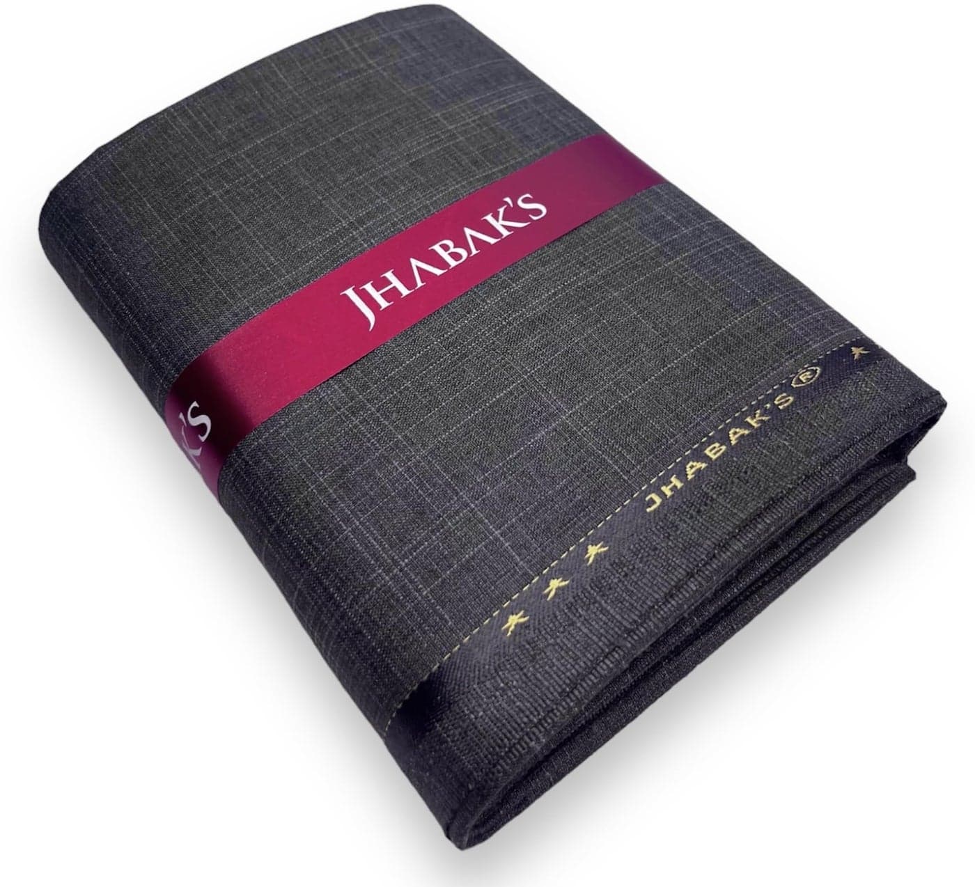 JHABAK'S Unstitched Viscose Rayon Self Design Trouser Fabric - 1.30 meters - D