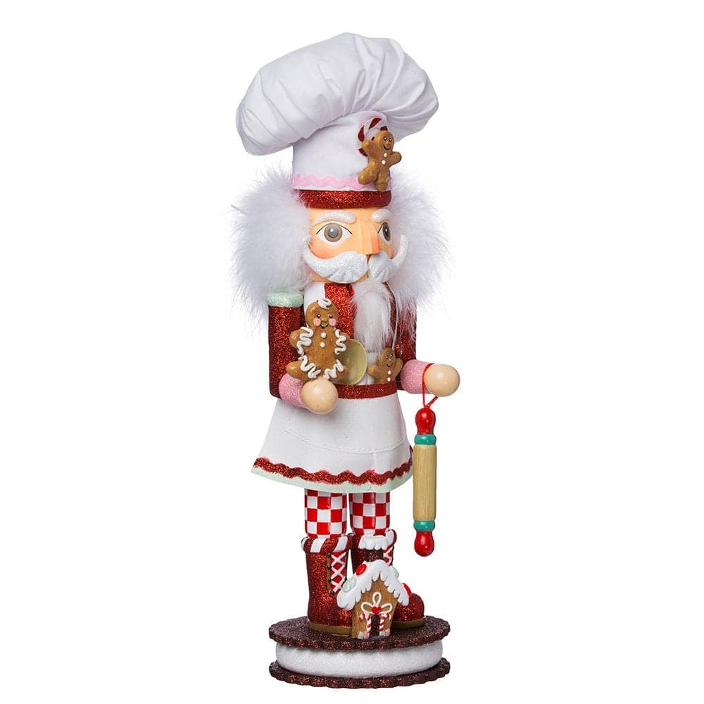 Kurt S Adler 15Inch Gingerbread Chef Nutcracker