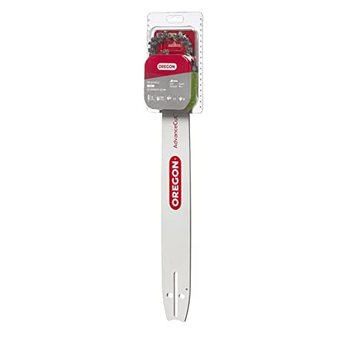 Oregon Chainsaw Guide Bar & Chain Combo, AdvanceCut Replacement for Saw Chains, Bar Length 16" (40cm) with Low Kickback Chain Set, 3/8" Pitch, 0.050" Gauge, 60 Drive Links (27851)