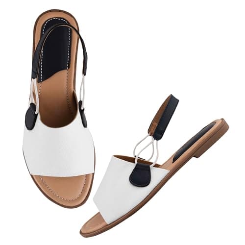 TRYME Classy Alluring Flat Sandals Perfect for Every Occasion, Elegant & Durable Flats For Womens & Girls