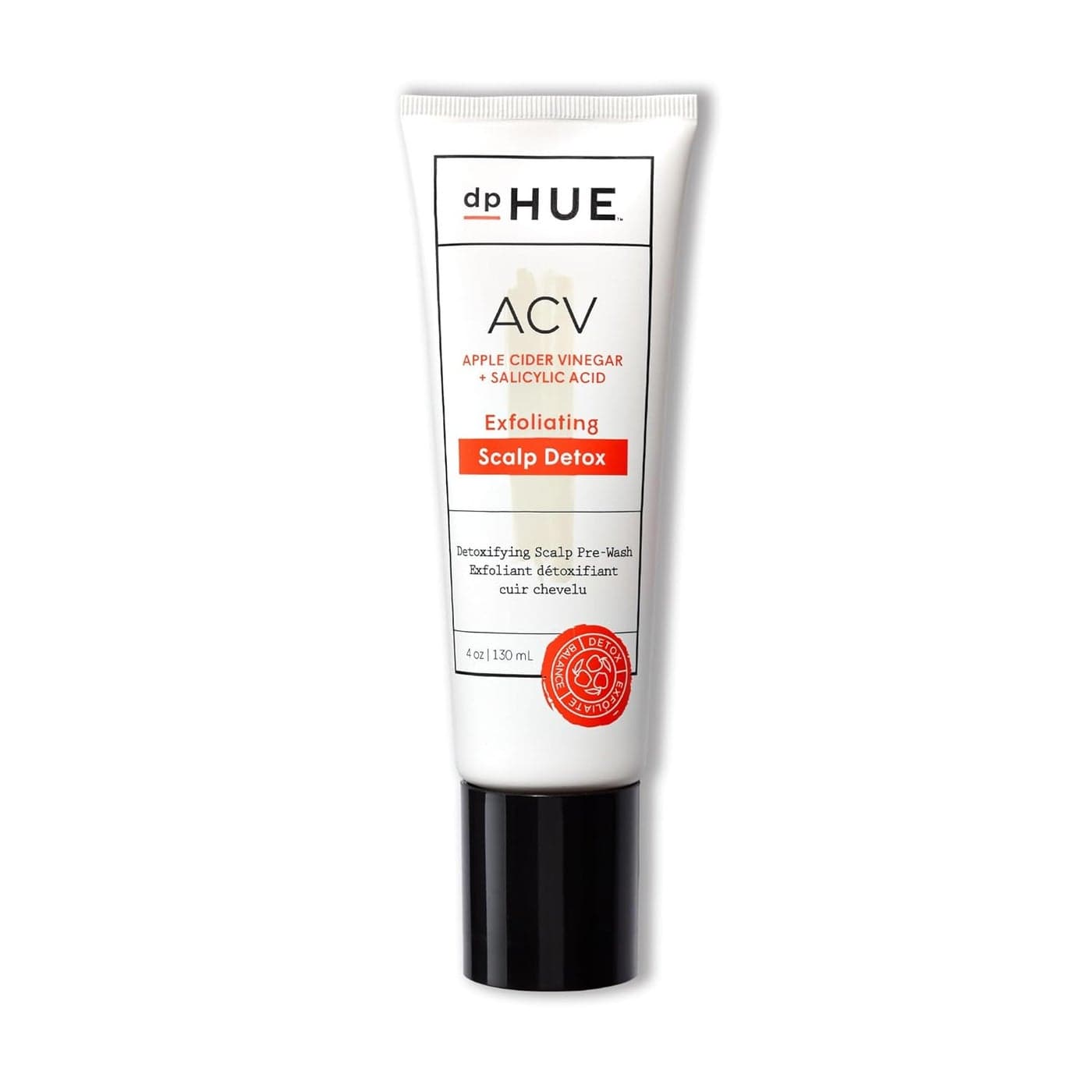 dpHUE ACV Exfoliating Scalp Detox 4 oz Helps Reduce Shedding Promote Healthy Hair Growth With Salicylic Acid Niacinamide No Added Fragrance Vegan Color Safe