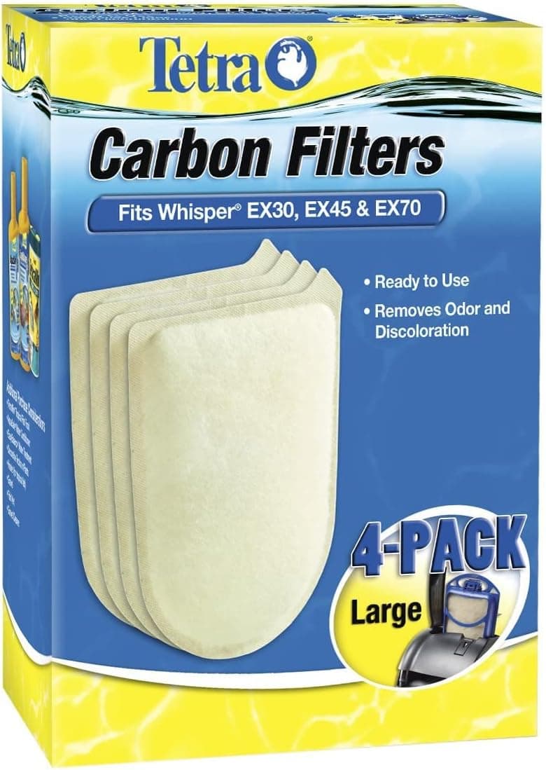 Tetra Carbon Filters For Aquariums Fits Tetra Whisper EX Filters
