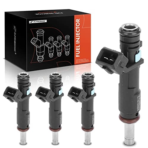 A-Premium Fuel Injectors Compatible with Chevrolet Cruze 2011-2015, Cruze Limited 2016, Sonic 2012-2015, L4 1.8L, Set of 4, Replace# 55570284, 25185231