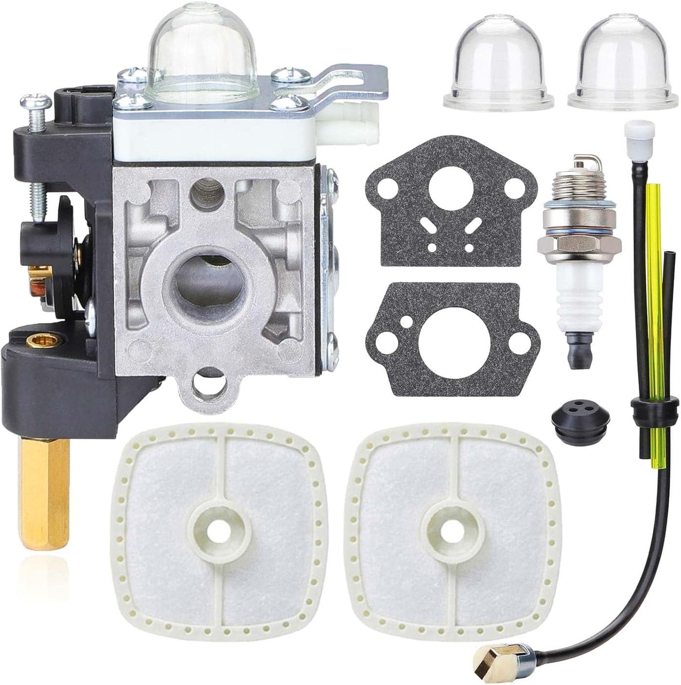 HOODELL SRM-210 GT-200R Carburetor Kit for Echo SRM-230 HC-150 PE-200 PPF-210 PAS-230