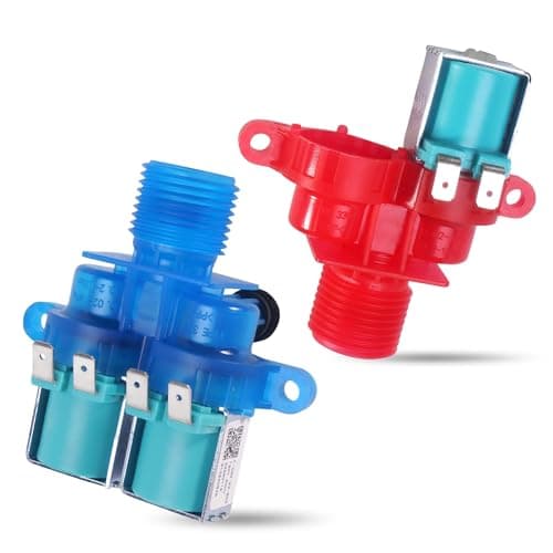W10240949 Cold Water Inlet Valve W10240948 Hot Water Inlet Walve for Whrilpool Maytag Kenmore Washing Machine Replaces W10921515 W10921514 W11168740 AP6327638 AP6285450