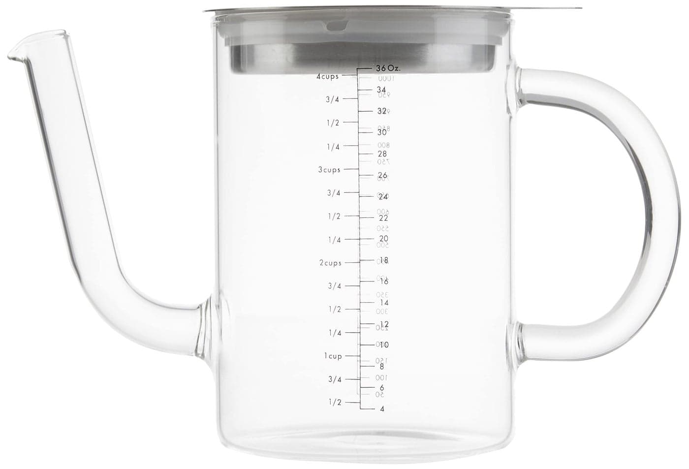 Norpro Glass Gravy Separator with Strainer