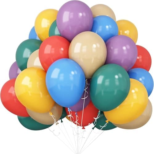 Colorful Balloons Rainbow Assorted Color Latex Balloons Set 60pcs 12inch Blush Blue Nude Light Purple Orange Yellow Helium Mixed Colored Balloon Boho Birthday Party Decoration Here Comes the Son