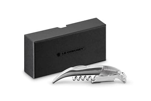 Le Creuset Stainless Steel OneStep Waiters Friend Corkscrew Wine Opener