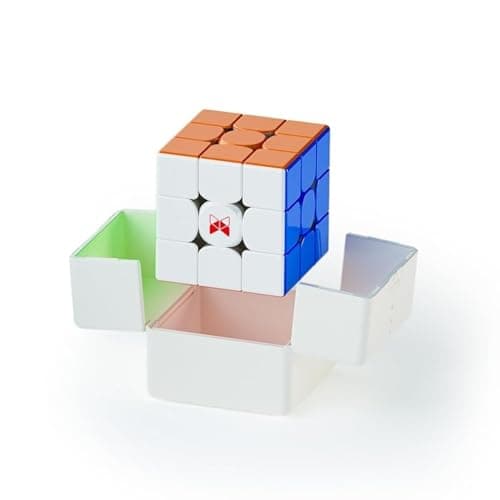 Bukefuno QY Tornado V4 M 3x3 Flagship Magnetic Speed Magic Cube 2024 QY Toys Man Tornado V4M 3x3x3 Stickerless Cubes Puzzle(Magnetic Core Flagship)
