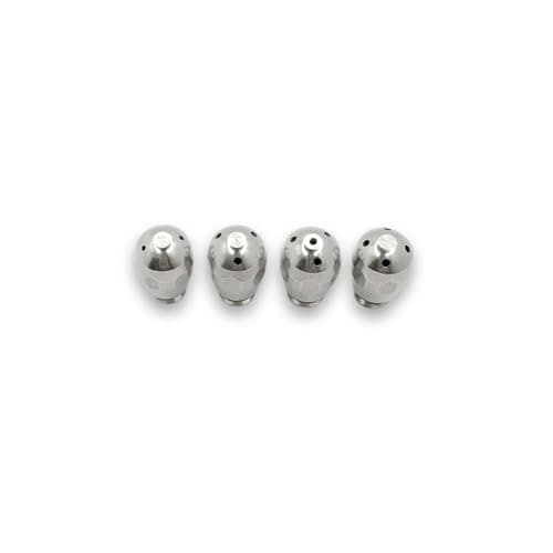 Steam Nozzle Set for Espresso Machines. 4 piece set. Fits M10-10mm nozzles made for Rocket, ECM, La Spaziale, Dalle Corte, Faema, Vibiemme, VBM and other espresso machines.